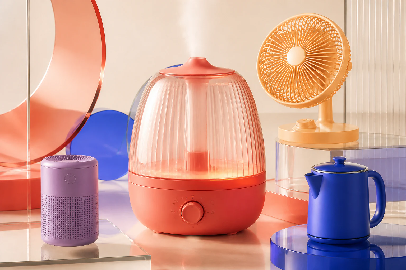 便携桌面加湿器产品设计示例